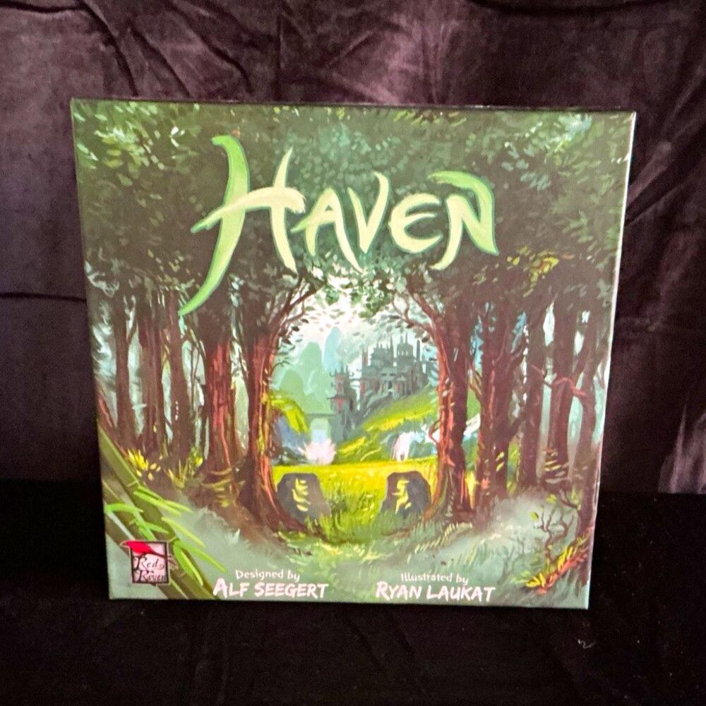 Red Raven Games Haven 2-Player Fantasy Board Game Golden Geek Award 2016